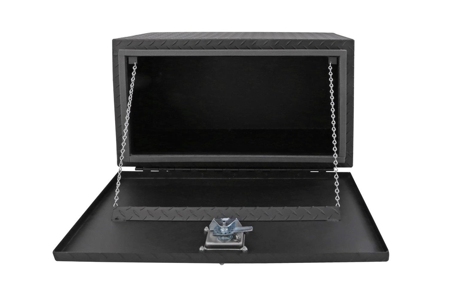 Deezee Universal Tool Box - Specialty Underbed Black BT Alum 30X20X18 (Txt Blk) thumbnail 4