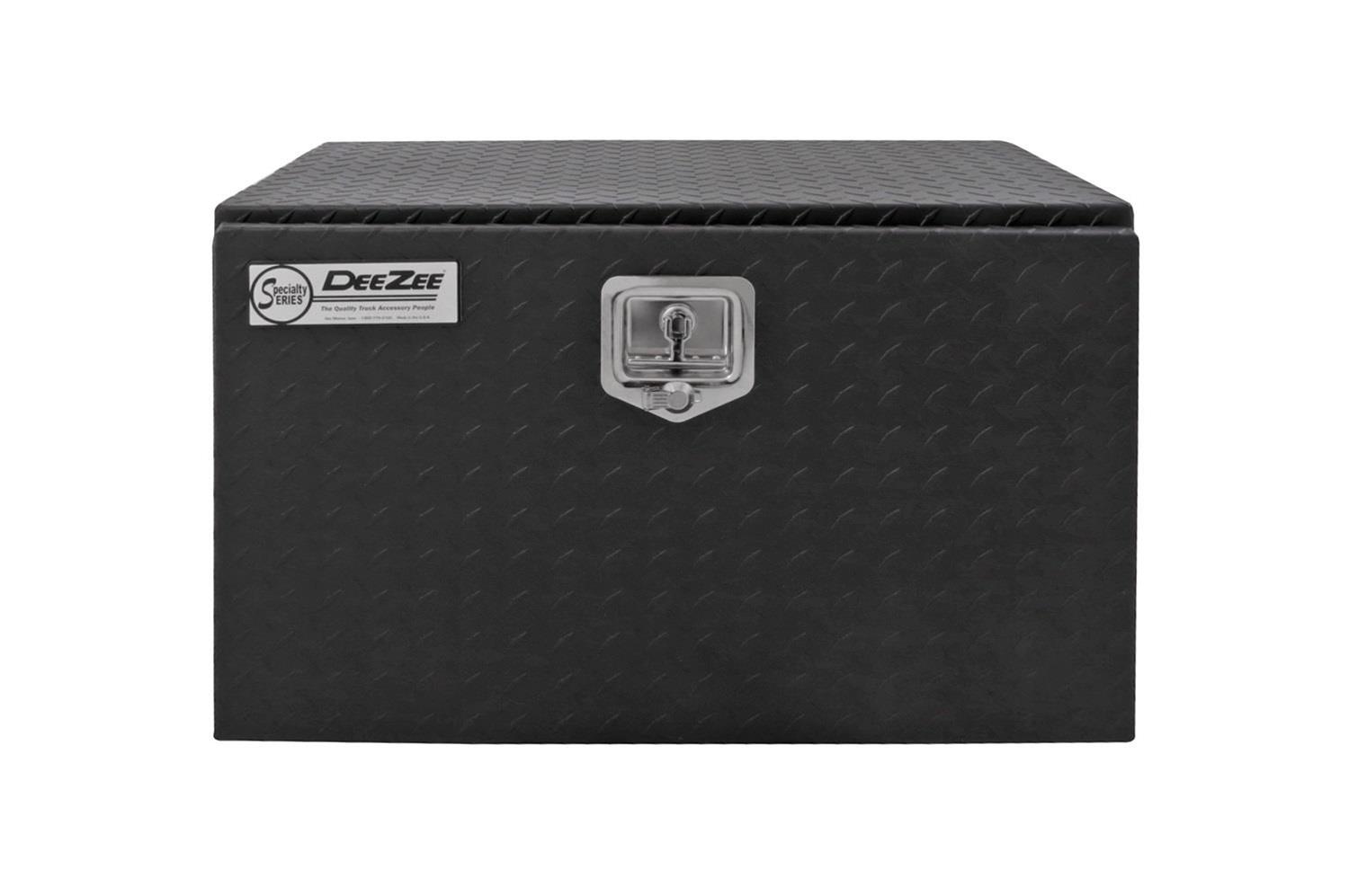 Deezee Universal Tool Box - Specialty Underbed Black BT Alum 30X20X18 (Txt Blk) thumbnail 3