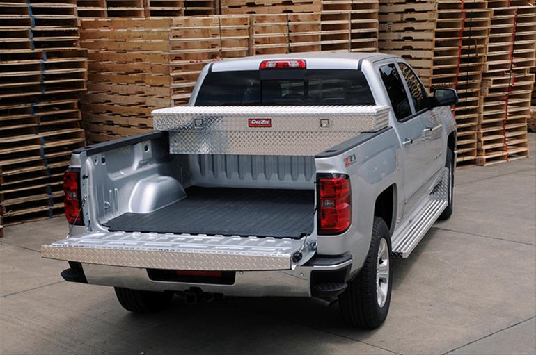 Dee Zee Truck Bed Mats DZ 86974 Mat, Rubber, Black, Chevy, GMC, Long Bed, Each thumbnail 2