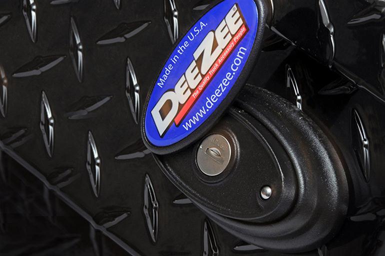Dee Zee Blue Label Series Truck Bed Toolboxes DZ9170LB Toolbox, Series, Front of Location, Aluminum, Black Powdercoated, Locking, Chevy, Dodge, Ford, GMC, Jeep, Ram, Toyota, Each thumbnail 6