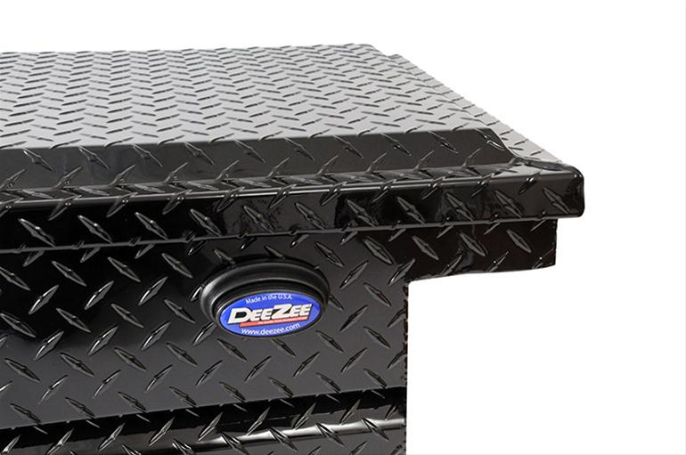 Dee Zee Blue Label Series Truck Bed Toolboxes DZ9170LB Toolbox, Series, Front of Location, Aluminum, Black Powdercoated, Locking, Chevy, Dodge, Ford, GMC, Jeep, Ram, Toyota, Each thumbnail 4