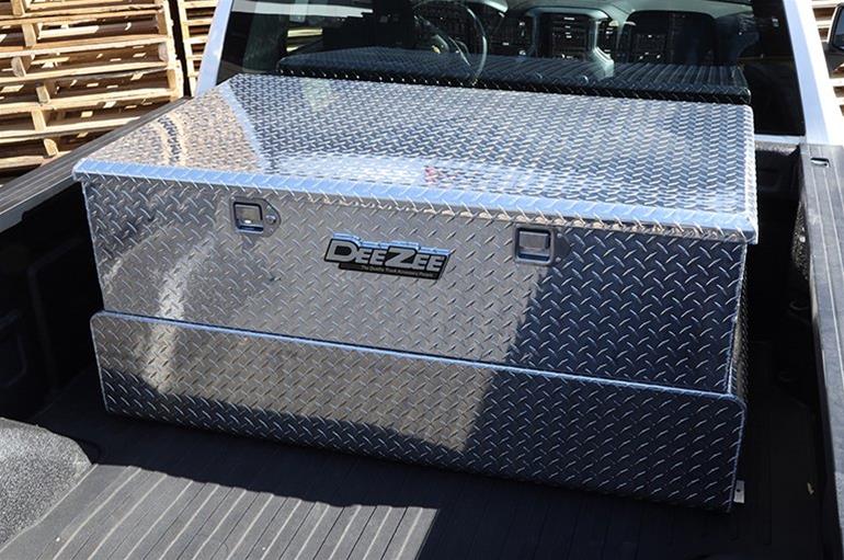 Dee Zee Combo Transfer Tanks DZ92856 Liquid Tank / Tool Box Unit, Specialty Series L-Shaped Tool Box/Liquid Tank thumbnail 2
