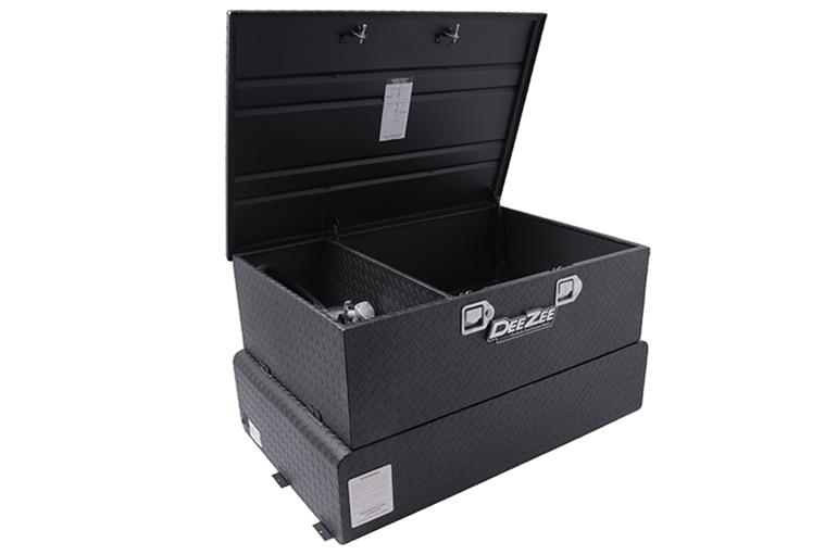 Dee Zee Combo Transfer Tanks DZ92856TB Liquid Tank / Tool Box Unit, Specialty Series L-Shaped Tool Box/Liquid Tank thumbnail 5