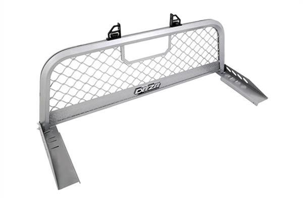 Deezee 15-23 Chevrolet Colorado Cargo Management Cab Rack - Silver Mesh