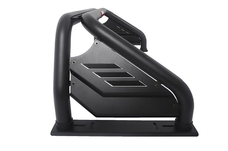 Dee Zee Louvered Sport Bars DZ960052B Headache Racks and Window Guards, Bar, Steel, Black Powdercoat, Ford, Each thumbnail 4