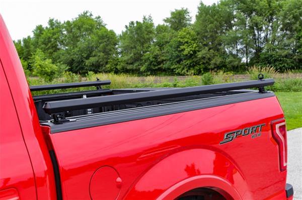 Dee Zee Hex Series Side Rails DZ99707TB Bed Rails, Series, Textured Black Powdercoat, 5.5 ft Bed, Ford, Pair thumbnail 4