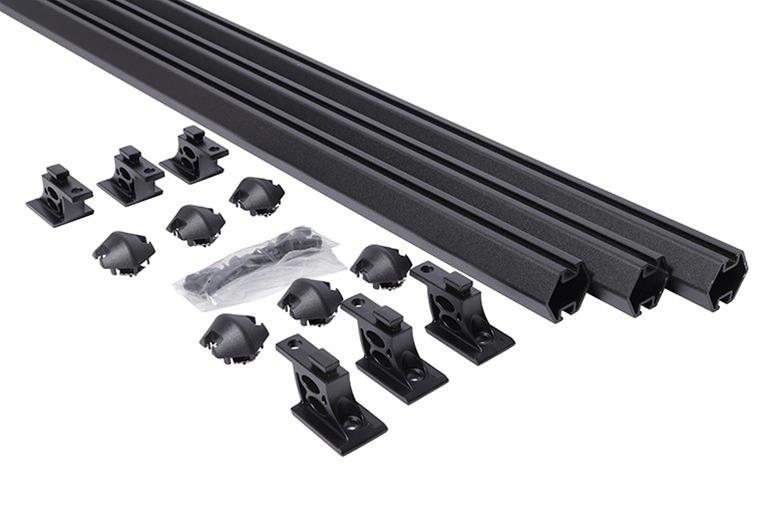 Dee Zee - Bed and Ladder Rack Accessories for 2020-2025 GLADIATOR DZ99752TB Truck Side Rail, Hex Series Cargo Rail thumbnail 4