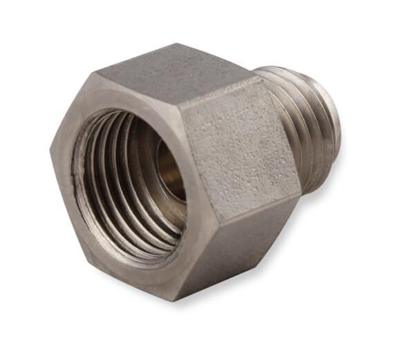 Earl's Performance Hardline Adapters 00117ERL Fitting, Reducer, Inverted Flare to Inverted Flare, Straight, Stainless Steel, Natural, 3/8-24 in. Inverted Flare, 7/16-24 in. Inverted Flare, Each thumbnail 5