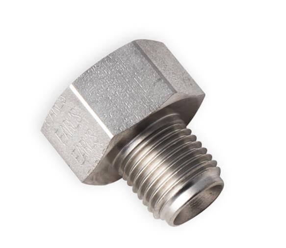 Earl's Performance Hardline Adapters 00121ERL Fitting, Reducer, Inverted Flare to Inverted Flare, Straight, Stainless Steel, Natural, 1/2-20 in. Inverted Flare, 5/8-18 in. Inverted Flare, Each thumbnail 4