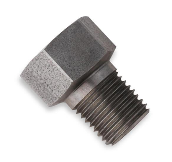 Earl's -6 Male 90 Degree to 5/8-18 Male Adapter Fitting Earl's -6 Male 90 Degree to 5/8-18 Male Adapter Fitting