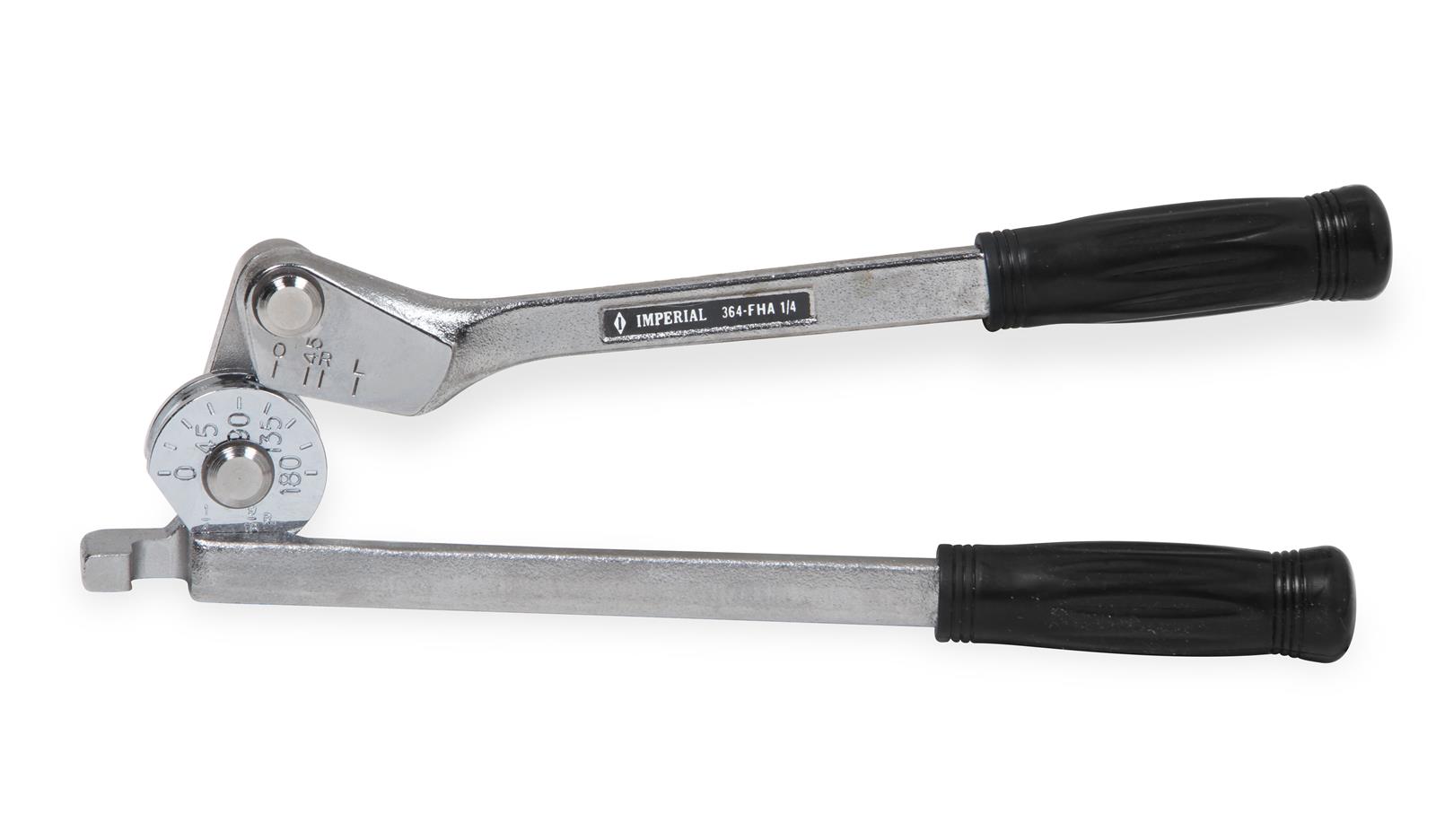 Earl's Performance Professional Lever-Style Tubing Benders 026ERL Bender, Lever Style, 180 degree, Steel, Silver Finish, 1/4 in. Size O.D., Each thumbnail 2