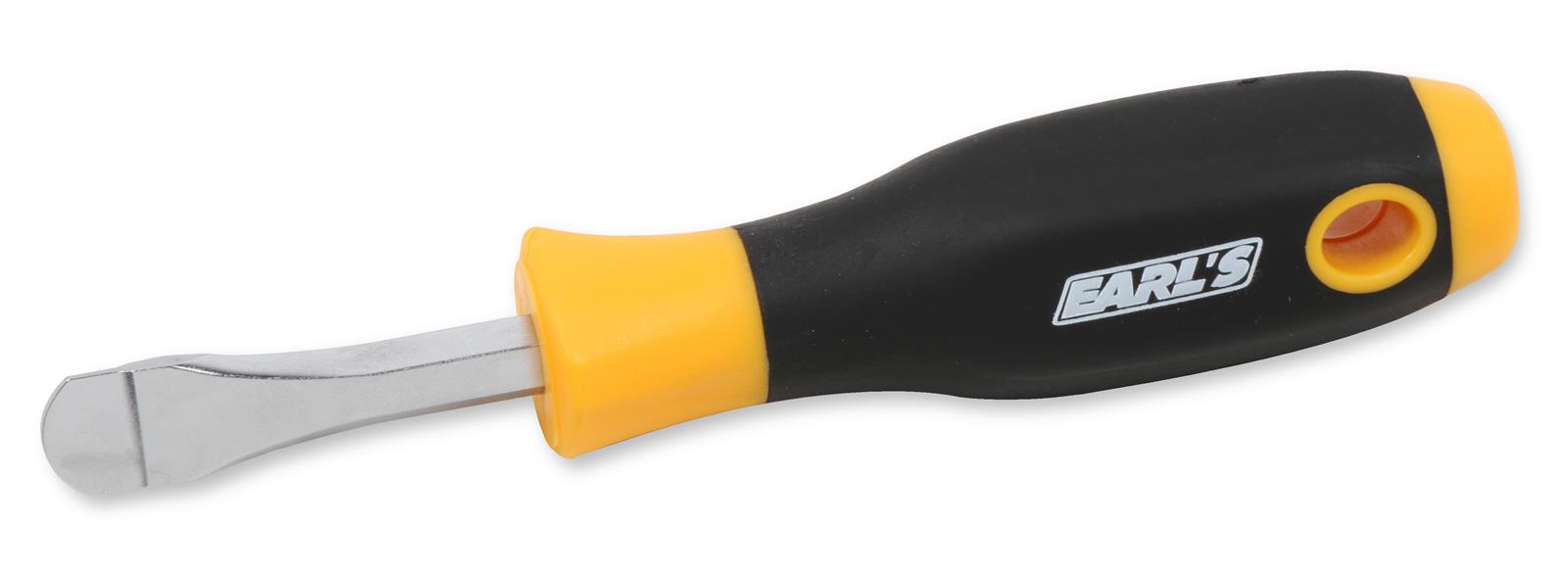 Earl's Performance Quarter-Turn Fastener Tools 041ERL Wrench, Quick Fastener, Steel, Black/Yellow Handle, Contoured Blade, for Fasteners, Each thumbnail 2