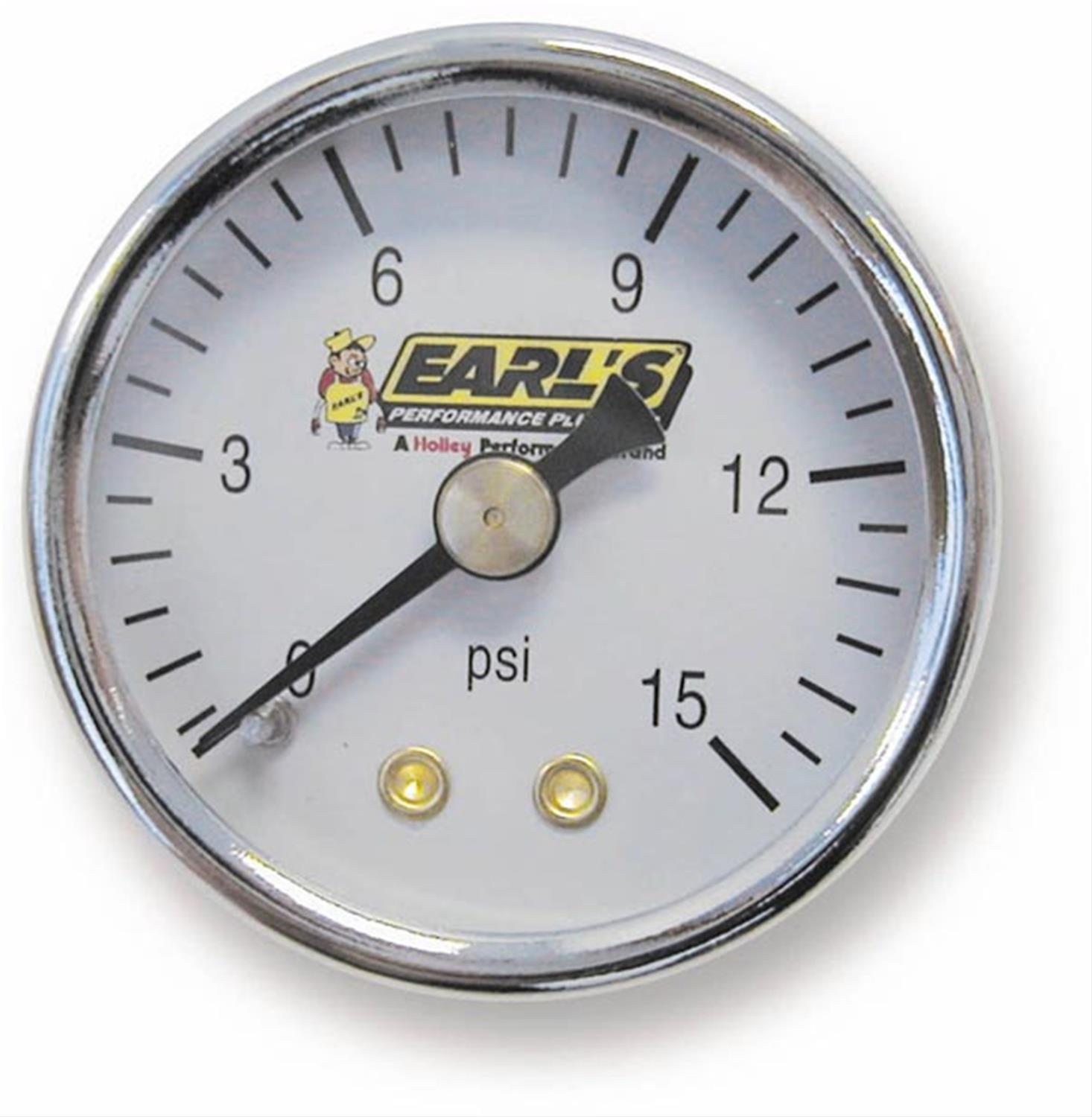Earl's Performance 100195ERL Earl's Performance Analog Fuel Pressure