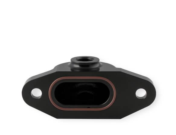 Earl's Performance Oil Cooler Block-Off Plates 1136ERL Plates, Aluminum, Black Anodized, Cadillac, Chevrolet, GMC, Each thumbnail 4