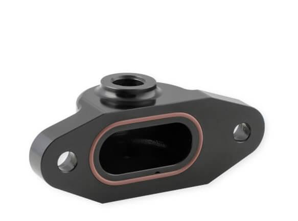 Earl's Performance Oil Cooler Block-Off Plates 1136ERL Plates, Aluminum, Black Anodized, Cadillac, Chevrolet, GMC, Each thumbnail 6