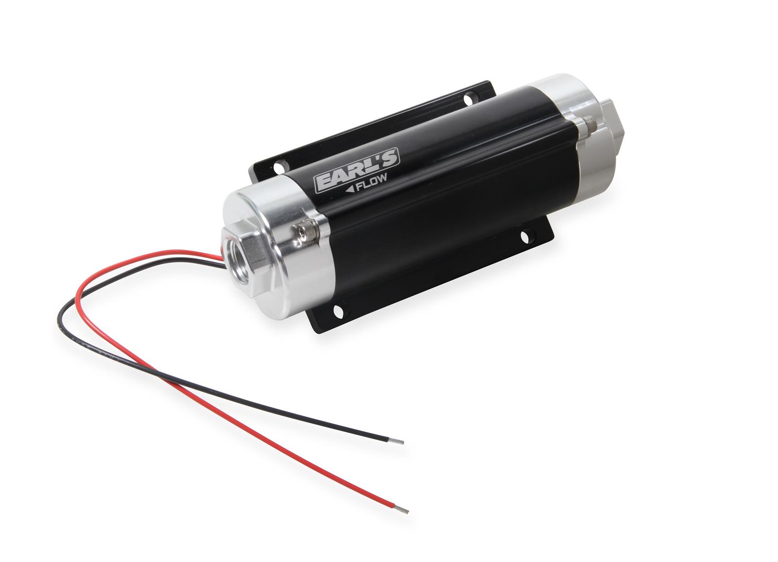 Earl's Performance HP In-Line Fuel Pumps 1200890ERL Pump, In-Line, 80 psi, -8 AN O-ring Female Threads Inlet, -8 AN O-ring Female Threads Outlet, Each