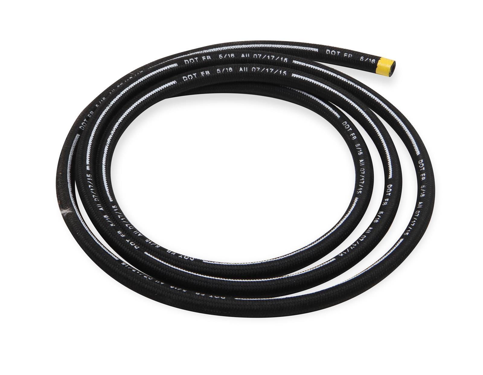 Earl's Performance Power Steering Hose 150006ERL Hose, Steering, Braided Nylon, Black, -6 AN, By the Foot