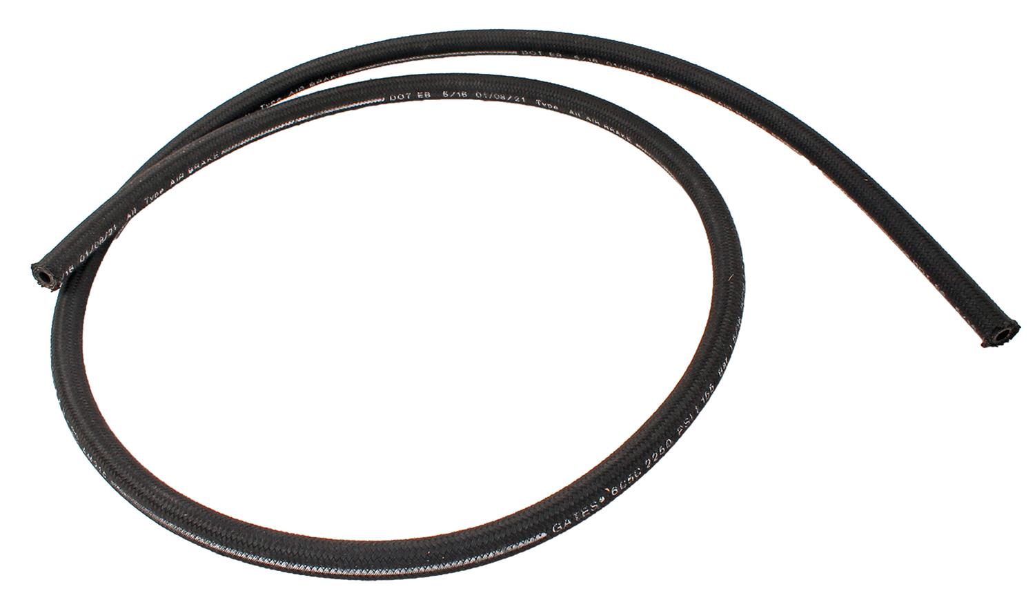 Earl's Performance Power Steering Hose -6 AN 6 ft. 150606ERL Hose, High-pressure, Steel/Fabric, AN, Black, Length, Each thumbnail 3