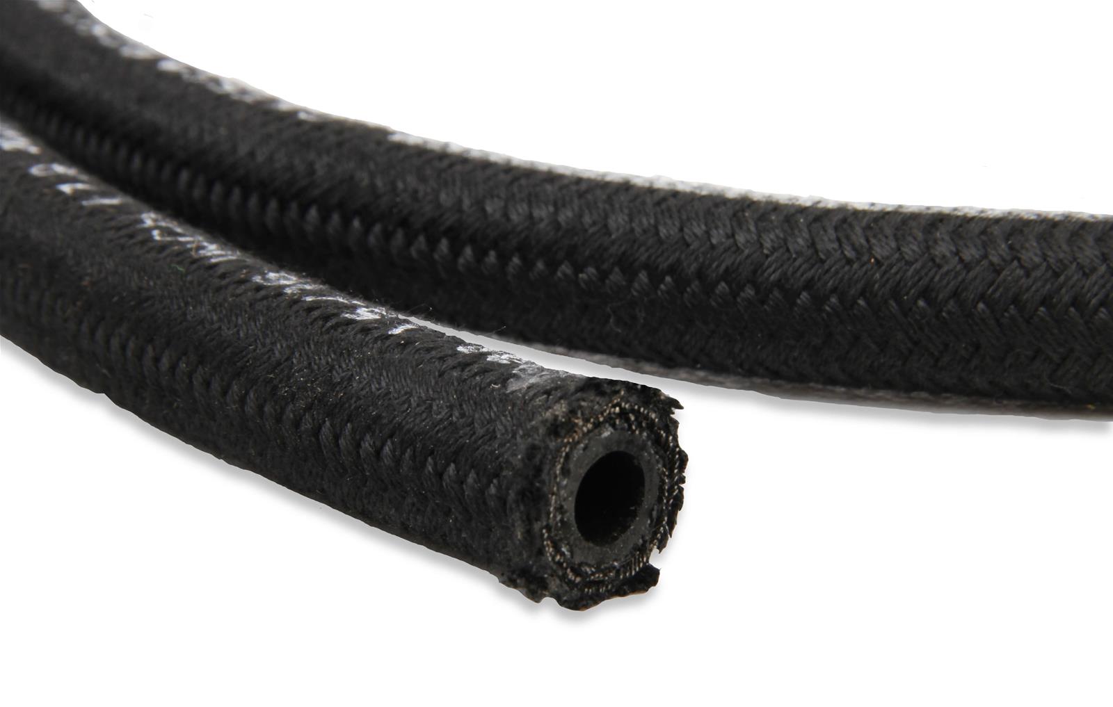 Earl's Performance Power Steering Hose -6 AN 6 ft. 150606ERL Hose, High-pressure, Steel/Fabric, AN, Black, Length, Each thumbnail 2