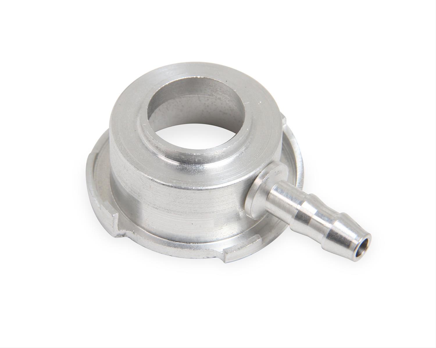 Earl's Performance Radiator Filler Necks 166015ERL Water Neck, Style, Aluminum, Natural, Weld-On, 1.50 in. Cap Opening, 1/4 in. Hose Barb, Each