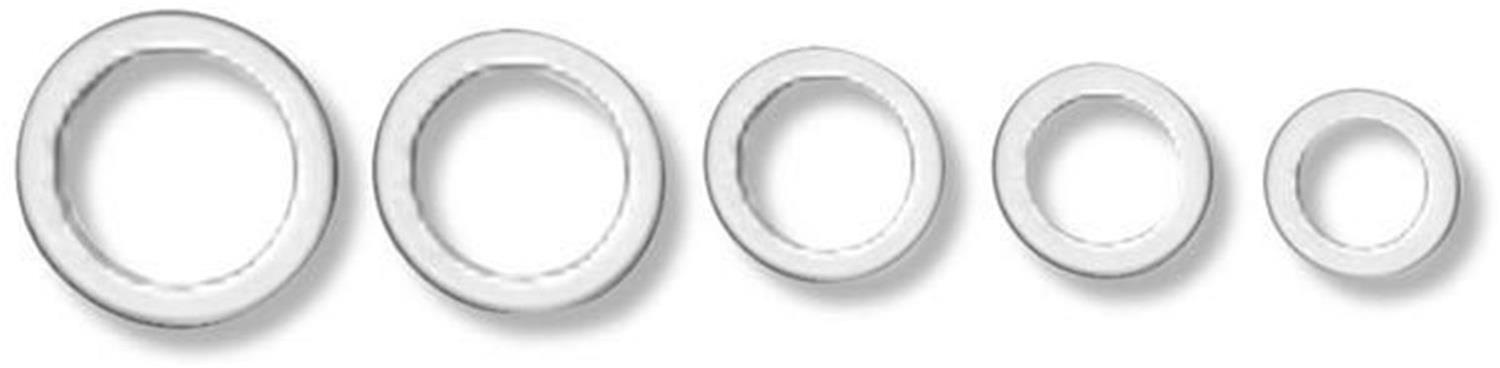 Earl's Performance Crush Washers 177006ERL Washers, -6 AN, Aluminum, Set of 10