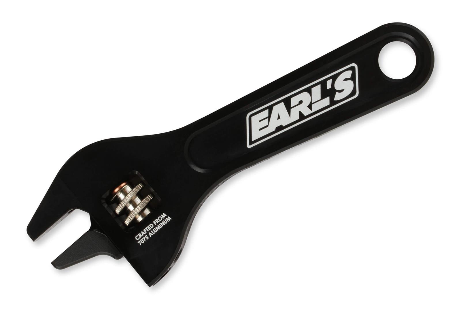 Earl's Performance AN Adjustable Wrenches 230350ERL Wrench, Adjustable, Aluminum, Black Anodized, 5.500 oz., -3 to --8 AN, Each