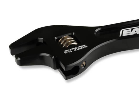 Earl's Performance AN Adjustable Wrenches 230351ERL Wrench, Adjustable, Aluminum, Black Anodized, 5.500 oz., -3 to --8 AN, 7.200 oz., -3 to -12 AN, Pair thumbnail 3