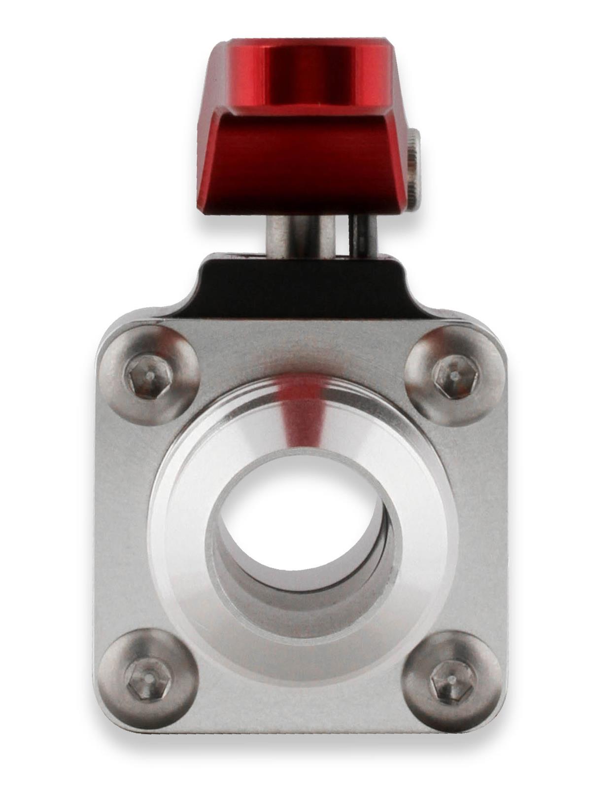 Earl's Performance UltraPro Ball Valves 230512ERL Valve, -12 AN Male to -12 AN Male, Aluminum, Black/Clear Anodized, Each thumbnail 5