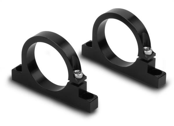 Earl's Performance Fuel Filter Mounting Brackets 230623ERL Brackets, Aluminum, Black Anodized, Pair