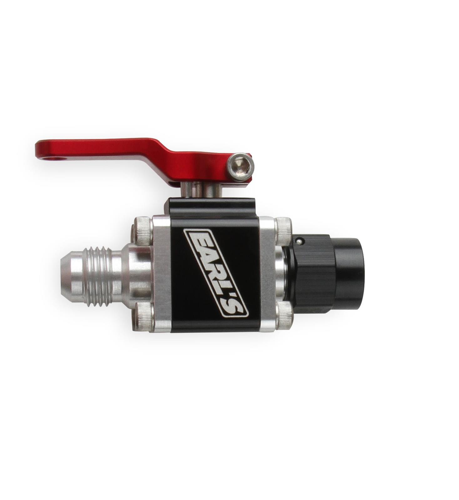 Earl's Performance UltraPro Ball Valves 230708ERL Valve, -8 AN Male to -8 AN Female, Aluminum, Anodized, Each thumbnail 5