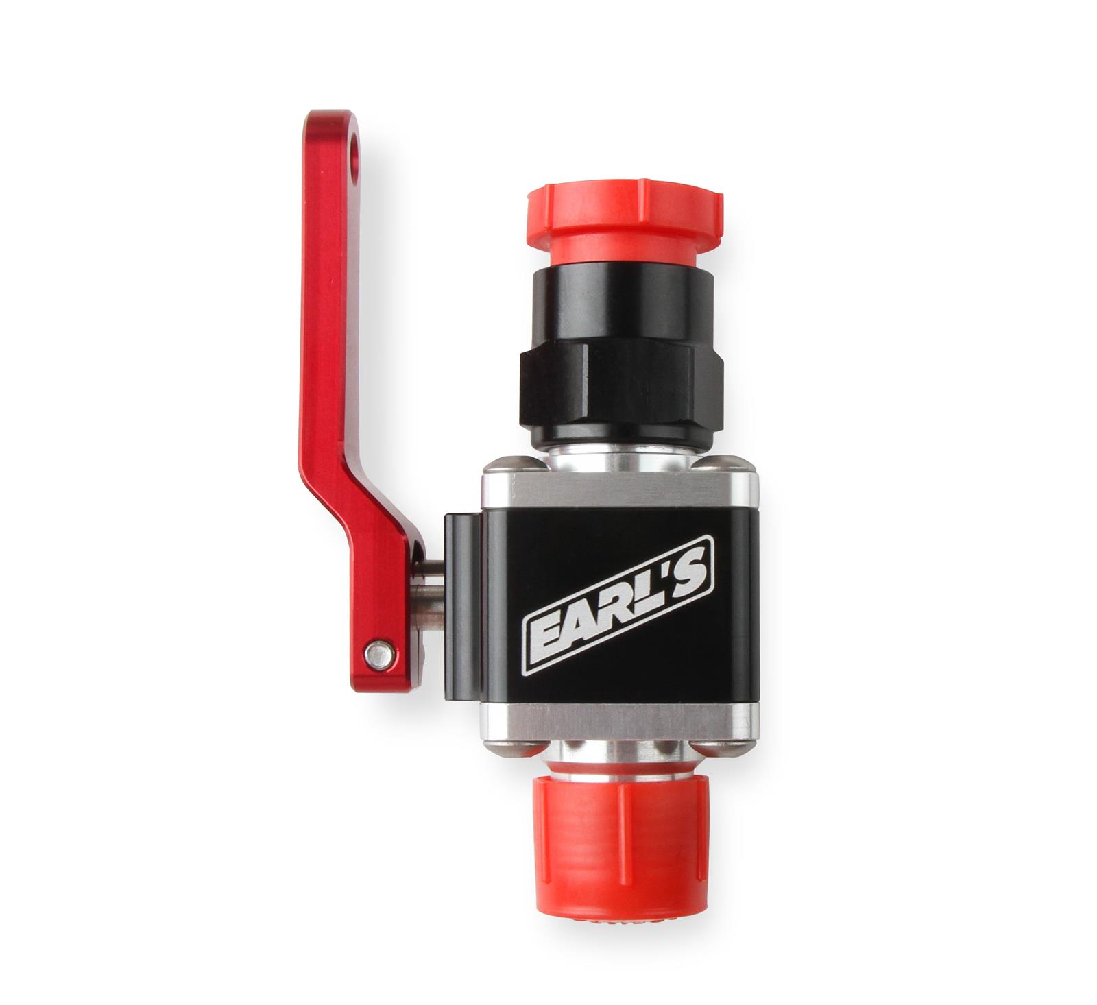 Earl's Performance Shut-Off Valves 230710ERL Ball Valve, -10 AN Male to -10 AN Female, Aluminum, Anodized, Each thumbnail 3