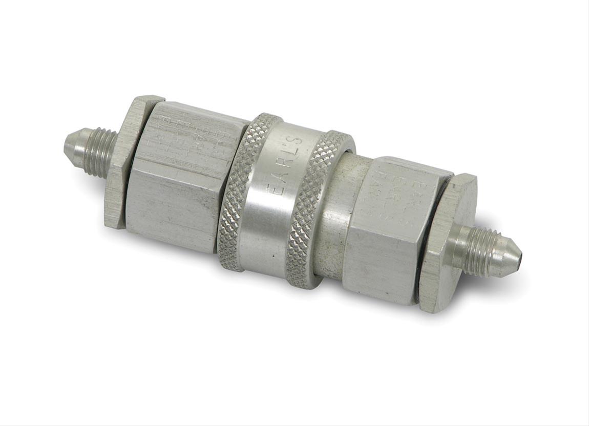 Earl's Performance Quick-Disconnect Fittings 240306ERL Quick Disconnect, Male -6 AN, Each thumbnail 2