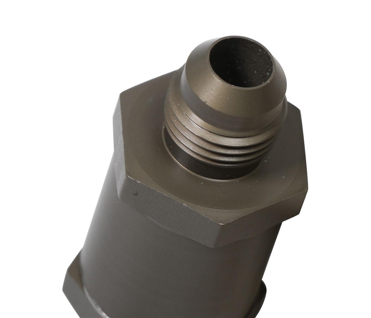 Earl's Performance Check Valves 253008ERL Fuel Valve, Natural, Aluminum, -8 AN Male to -8 AN Male, Each
