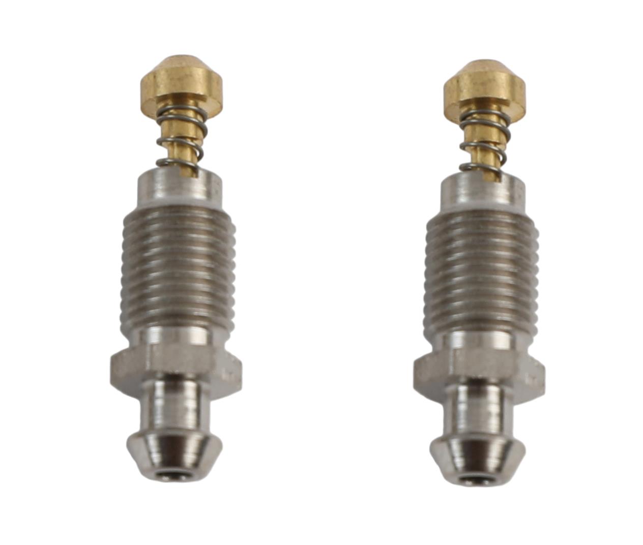 Earl's Performance Solo-Bleed Brake Bleeders 280021ERL Bleeders, Solo-Bleed, 3/8 in.-24 Thread, 1 11/64 in. Overall Length, Pair
