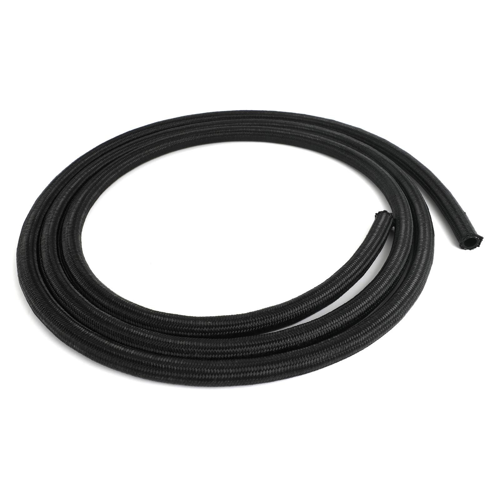 Earl's Performance Pro-Lite Ultra Hose -8 AN 10 ft. 391008ERL Hose, Ultra, Size, Synthetic Rubber, Braided Nylon Outer, Black, 500 psi, Length, Each