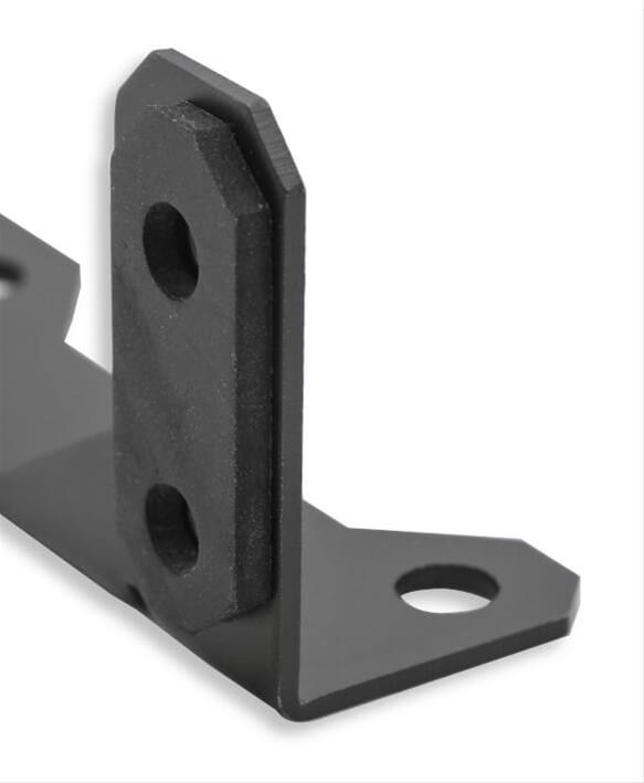 Earl's Performance UltraPro Oil Cooler Mounting Brackets 400ERL Kit, Aluminum, Black Anodized, UltraPro, Wide, Kit