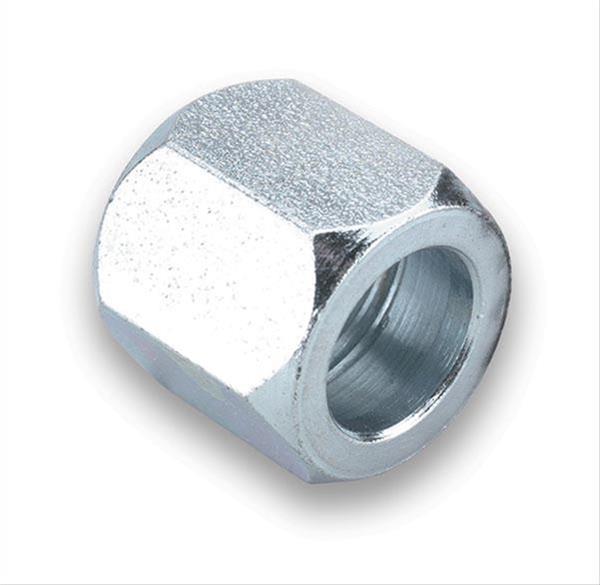 Earl's Performance Tube Nuts 561806ERL Fitting, Nut -6 AN, Steel, Zinc Plated, Pair