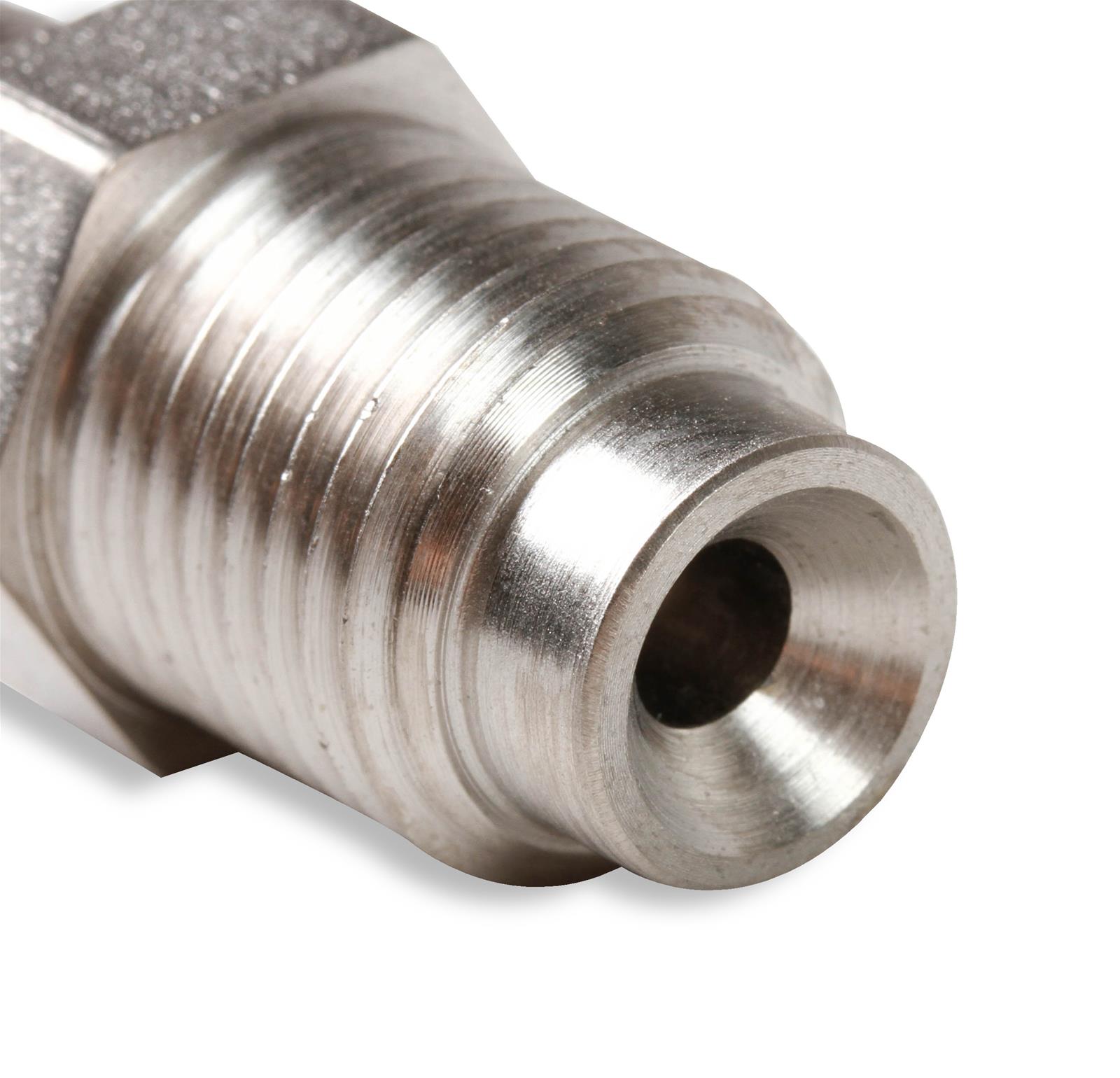 Earl's Performance AN to Inverted Flare Adapter Fittings 562048ERL Fitting, Adapter, Flare, Straight, Steel, Nickel Plated, -3 AN, 9/16-18 in. Flare, Pair