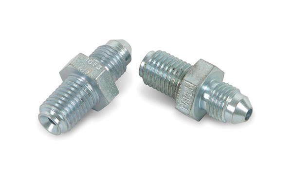 Earl's Performance Brake System Adapters 592035ERL Fittings, Adapter, -3 AN to 10mm x 1.25 Inverted Flare, Steel, Nickel Plated, Pair thumbnail 2