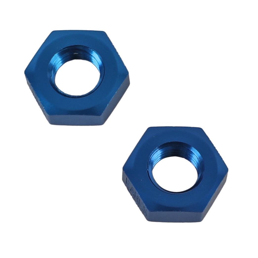 Earl's Performance Bulkhead Nuts 592403ERL Fittings, Nut, -3 AN, Aluminum, Blue Anodized, Pair