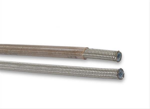 Earl's Performance Speed-Flex Hose -6 AN 10 ft. 6100065ERL Hose, Hose, Size, PTFE, Braided Stainless Steel Outer, Black, PCV Coated, -65 To 450 degrees F, 2,000 psi, 10.00 Length, Each thumbnail 2