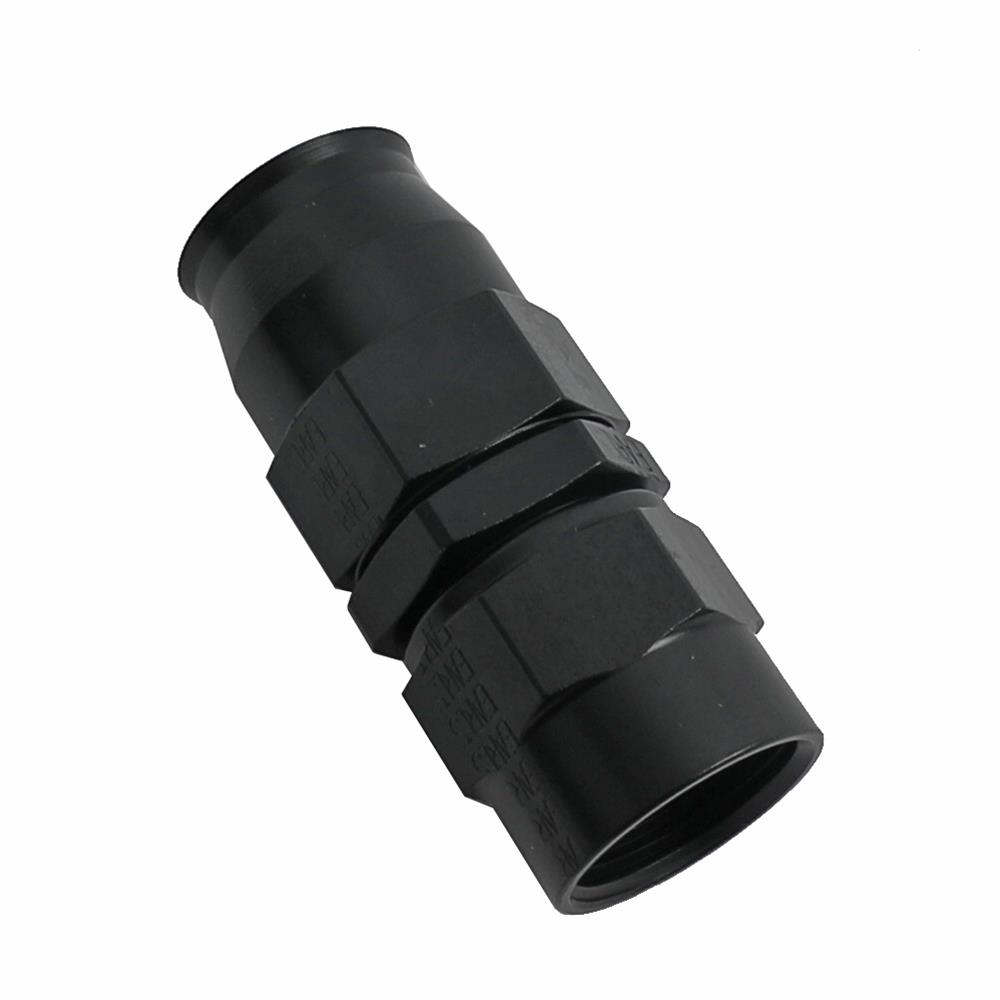 Earl's Performance UltraPro Hose Ends 620110ERL End, UltraPro, Straight, -10 AN Size, Reusable Swivel, Aluminum, Black Anodized, Each