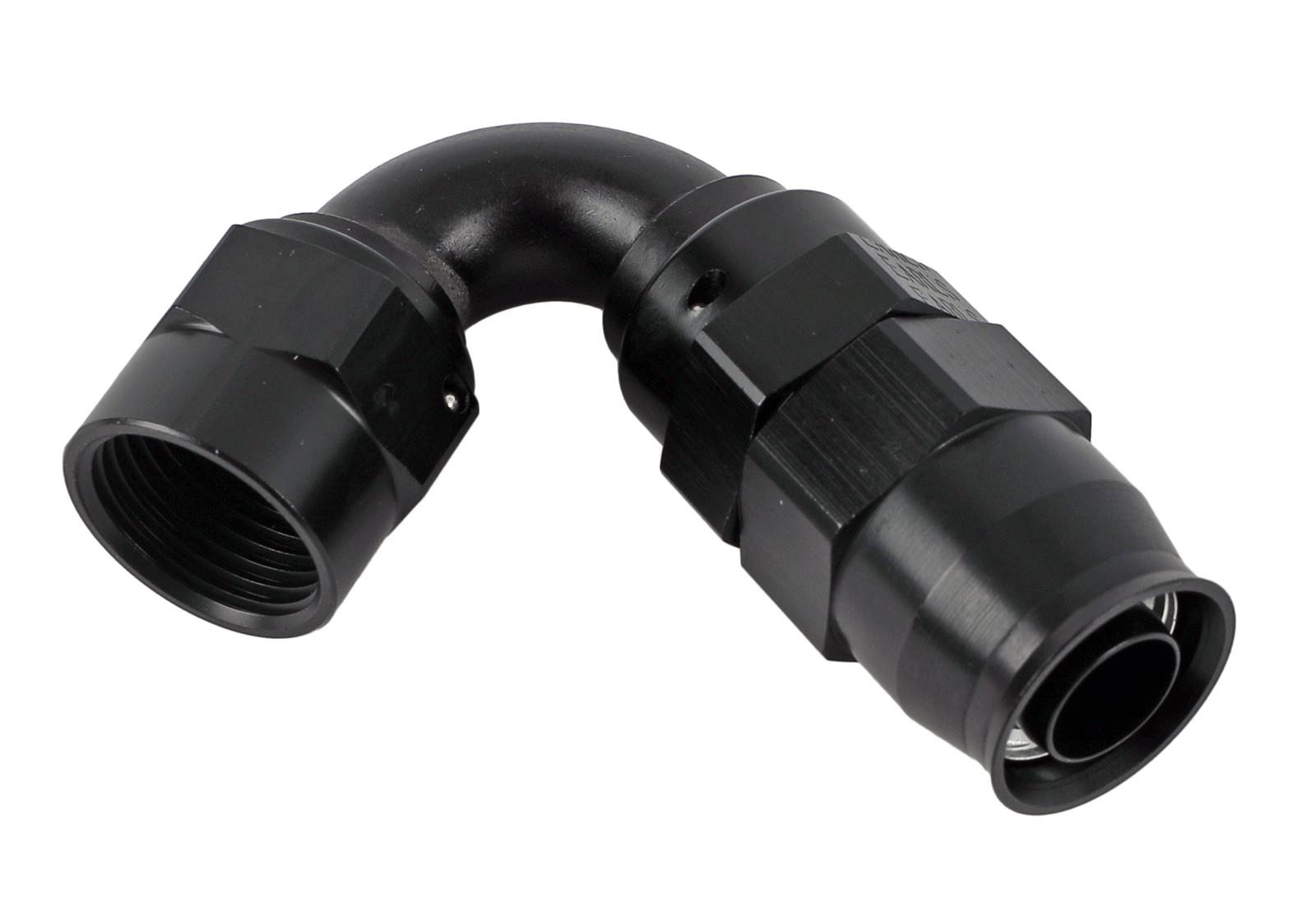 Earl's Performance UltraPro Hose Ends 621210ERL Ends, UltraPro, Reusable Swivel, 120 degree, -10 AN Size, Aluminum, Black Anodized, Each