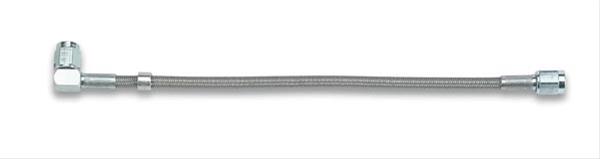 Earl's Performance Speed-Flex Brake Lines 63011760ERL Line, Speed-Flex, Braided Stainless Steel, 60 in., -3 AN 90 Degree Female, -3 AN Straight Female, Each