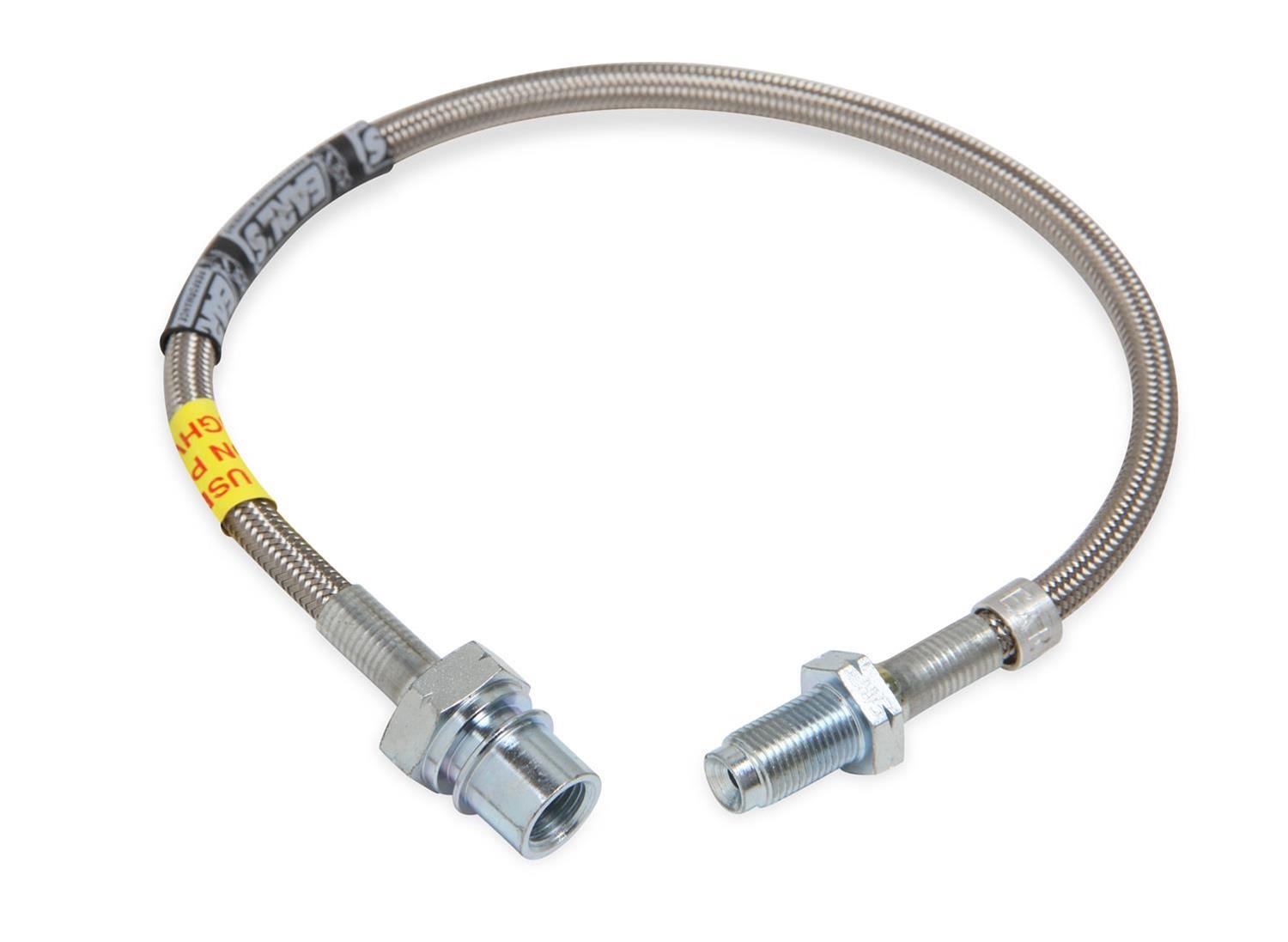 Earl's Performance Speed-Flex Brake Lines 63080913ERL Line, Speed-Flex, Braided Stainless Steel, 13 in., 10mm-1.0 Female Flare, 10mm-1.0 Male Flare, Each