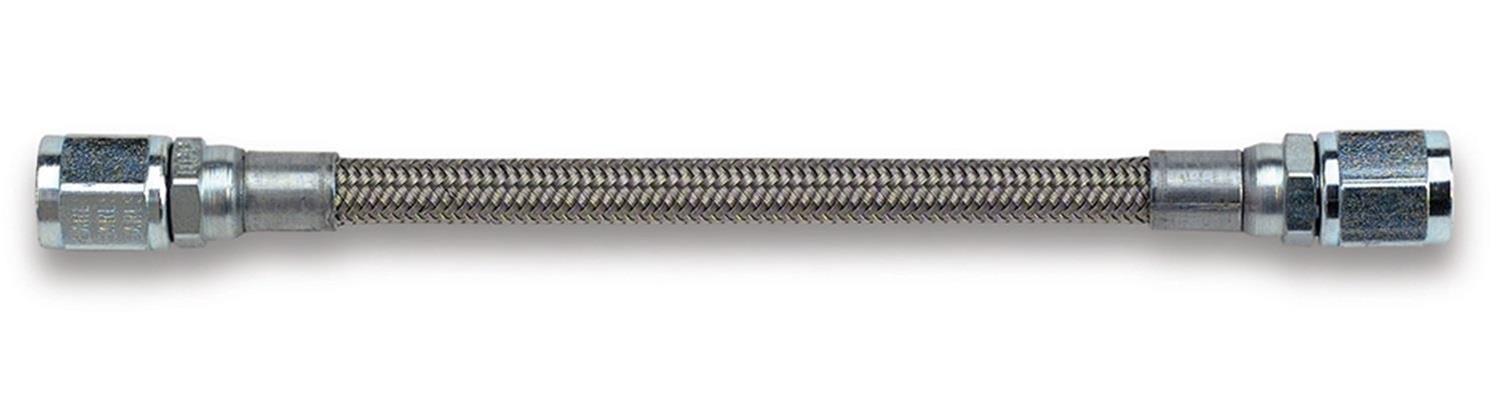 Earl's Performance Speed-Flex Brake Lines 64191906ERL Line, Speed-Flex, Braided Stainless Steel, 6 in., -4 AN Female, -4 AN Female, Each