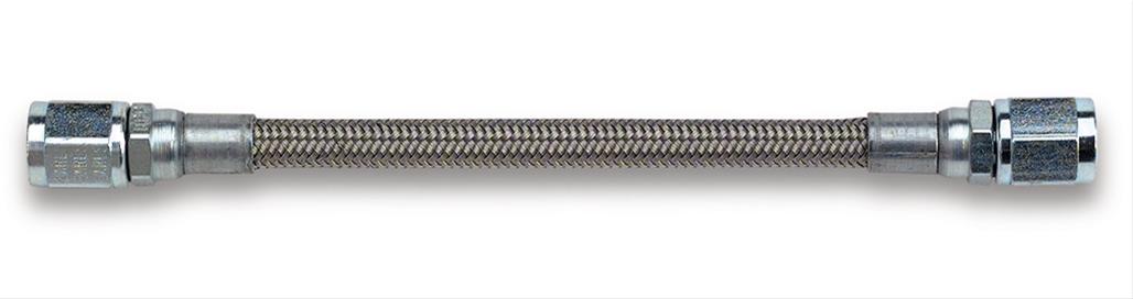 Earl's Performance Speed-Flex Brake Lines 64191914ERL Line, Speed-Flex, Braided Stainless Steel, 14 in., -4 AN Female, -4 AN Female, Each