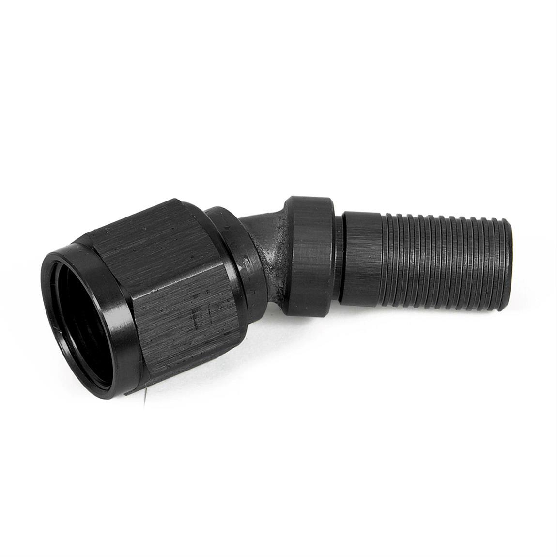Earl's Performance Ultra-Flex 650 Hose Ends 673010ERL Fitting, End, 650, 30 Degree, -10 AN to Female -10 AN, Aluminum, Clear Anodized, Each