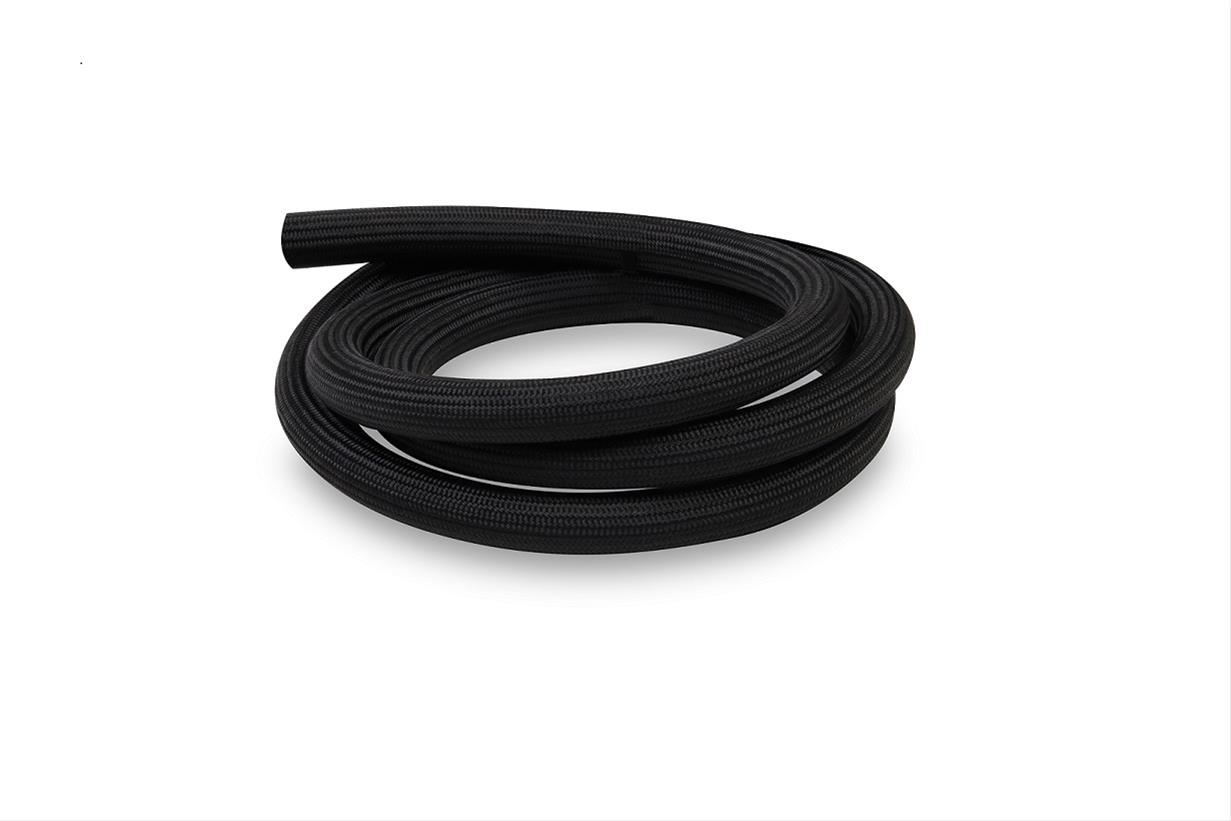 Earl's Performance UltraPro Hoses 680020ERL AN Hose, UltraPro, -20 AN Size, PTFE, Polyester Braid Outer, Black, 250 psi, 1.440 in. O.D., Custom Length Bulk Hose, Sold by the foot