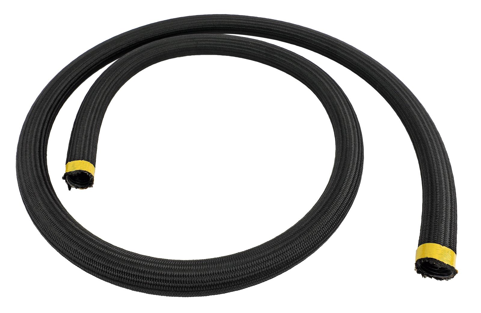 Earl's Performance UltraPro Hoses -16 AN 6 ft. 680616ERL Hose, Hoses, Size, PTFE, Polyester Braid Outer, Black, 250 psi, 6.00 Length, Each